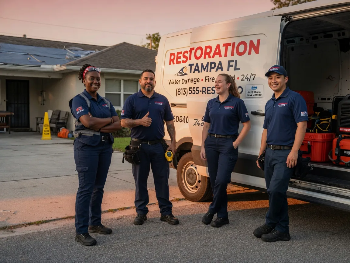 Water Damage Restoration company in Columbus, KS
