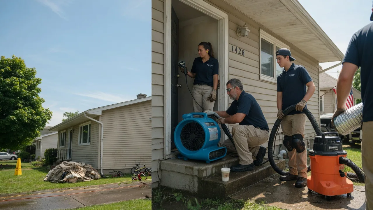 Water Damage Restoration in Columbus, KS near me